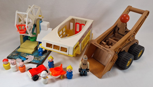 Fisher price konvolut bagger - price,