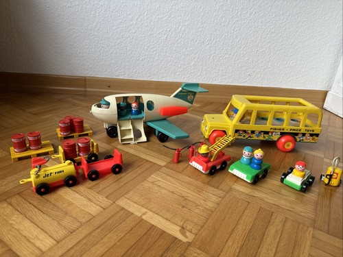 Vintage fisher price - vintage, flugzeug